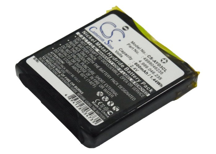 Aastra Openphone 28 Cordless Phone Replacement Battery - 2.4V 600mAh Ni-MH Battery Pack for Aastra 28 Series Wireless Phones | Long Lasting Backup Power for Home & Office Use