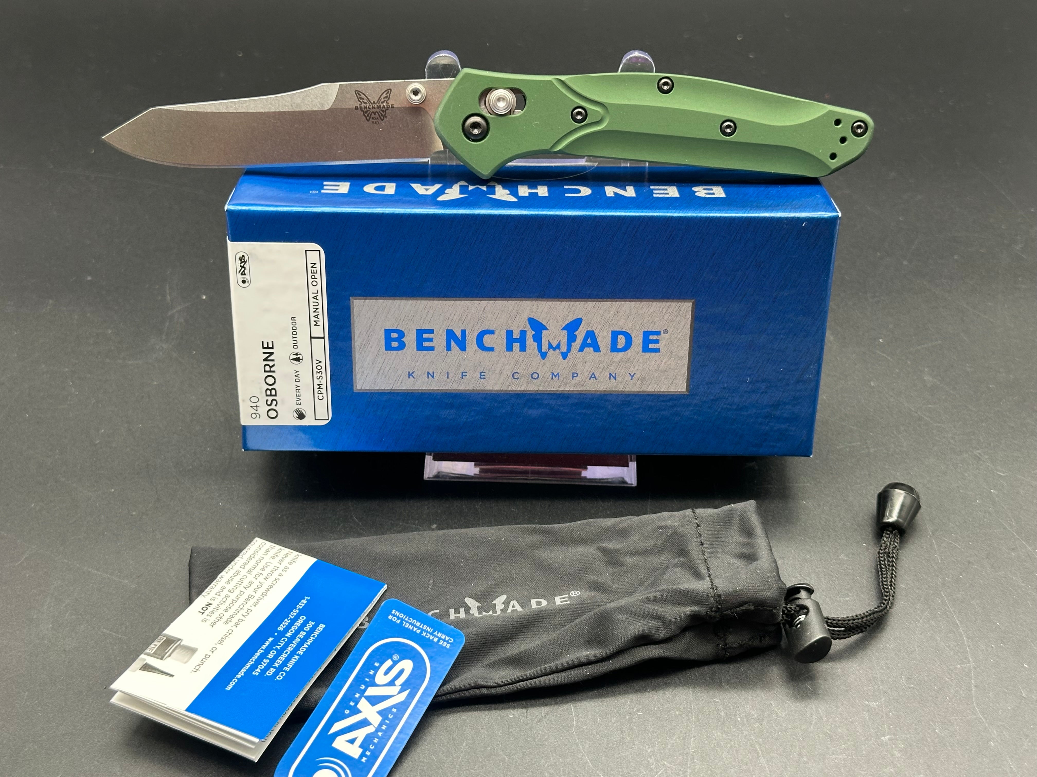 Benchmade 940 Osborne Folding Knife - 3.4