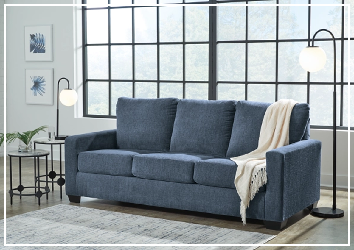 Gio Italia Rome Fabric Sofa Sleeper - Convertible Queen, Full XL & Twin Size Bed for Small Spaces | Comfortable Sleeper Sofa for Living Room, Guest Room & Apartments
