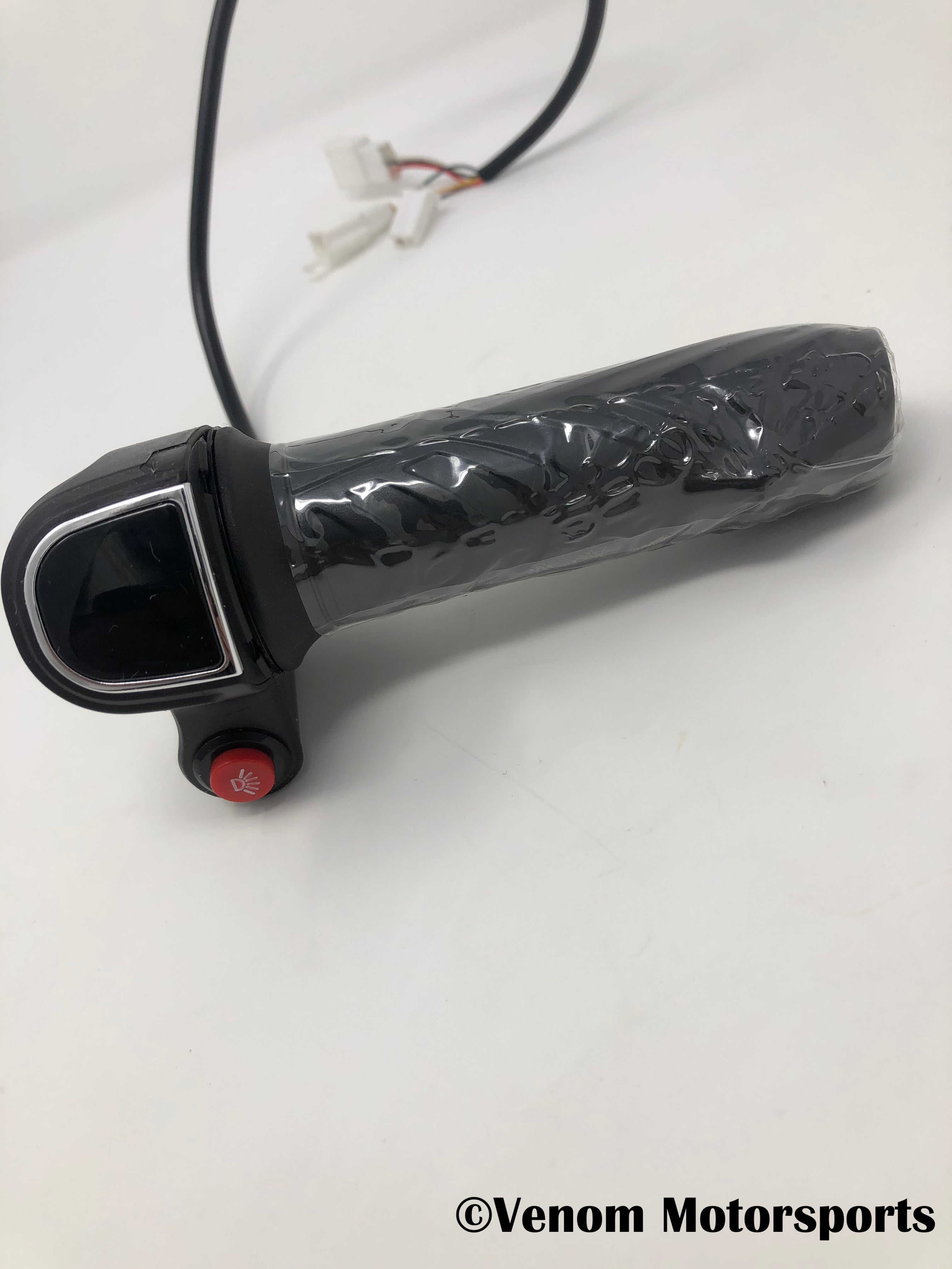 Venom E Madix 1300W 48V Electric Scooter Throttle (Part #40180120001) - High Performance Replacement for E-Bikes & Electric Scooters