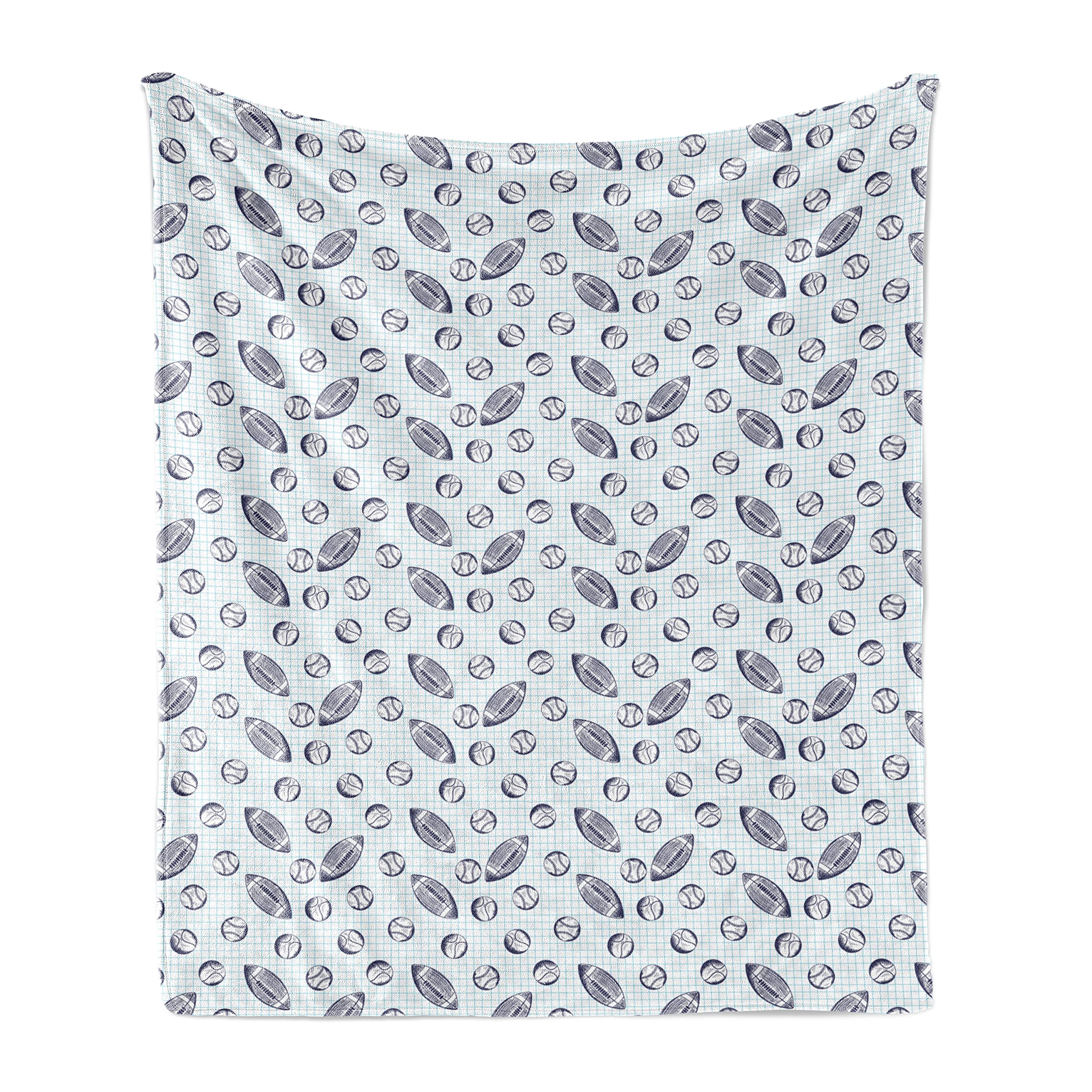 Ambesonne Baseball Throw Blanket - 50