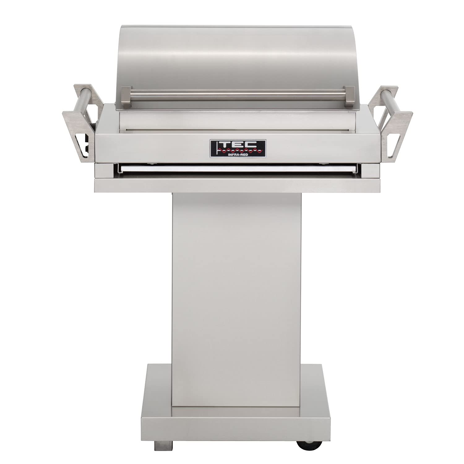 TEC G-Sport FR Natural Gas Grill with Stainless Steel Pedestal - Outdoor BBQ Grill for Patio, Backyard, and Camping Cooking