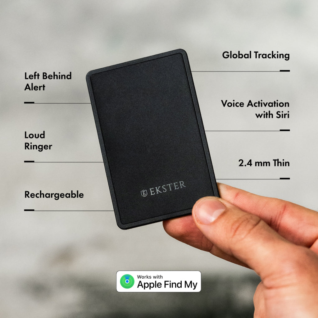 Apple Find My Compatible Finder Card - Bluetooth Tracker for Keys, Wallet & Bags | Never Lose Your Essentials Again | Perfect for Travel, Work & Daily Use