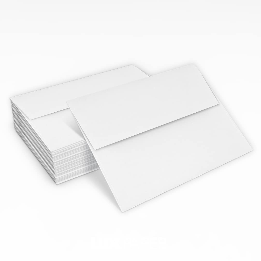 Premium LUXPaper 4Bar A1 Invitation Envelopes - Self-Seal Peel & Press Closure, 3 5/8
