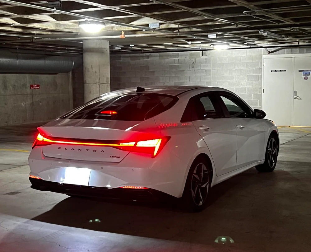 Full LED Bumper Reflector Brake & Sequential Turn Signal Lights for Hyundai Elantra 2021 2023 - Upgrade Your Car's Safety & Style for Night Driving & Daily Commute