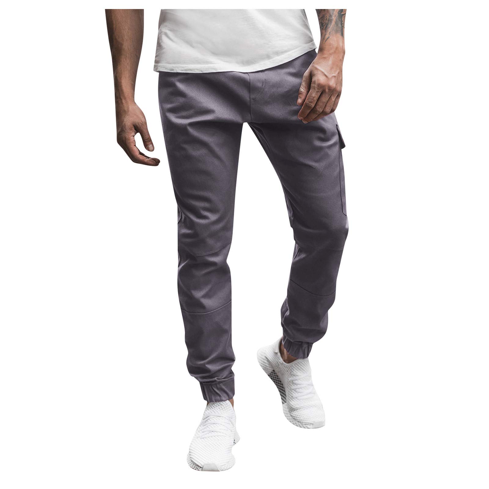 Men's Tactical Cargo Pants - Durable Combat Work Pants with Multiple Pockets | Outdoor Hiking, Camping & Workout Pants for Active Men | Military Style Utility Pants for Work & Adventure