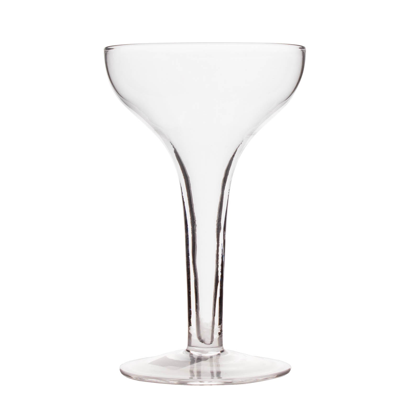 BarConic® Elegant Hollow Stem Champagne Coupe Glasses - Set of 4 for Wedding Toasts, Bridal Showers & Romantic Celebrations
