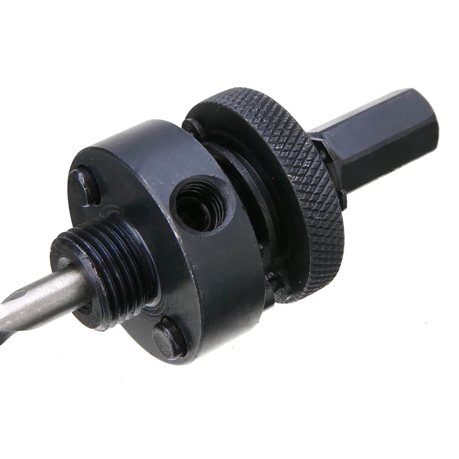 1PCS Hole Saw Arbor with Drill Bit for 32mm-210mm Hole Saws - Woodworking & Metal Drilling Power Tool Accessory for DIY Projects & Professional Use