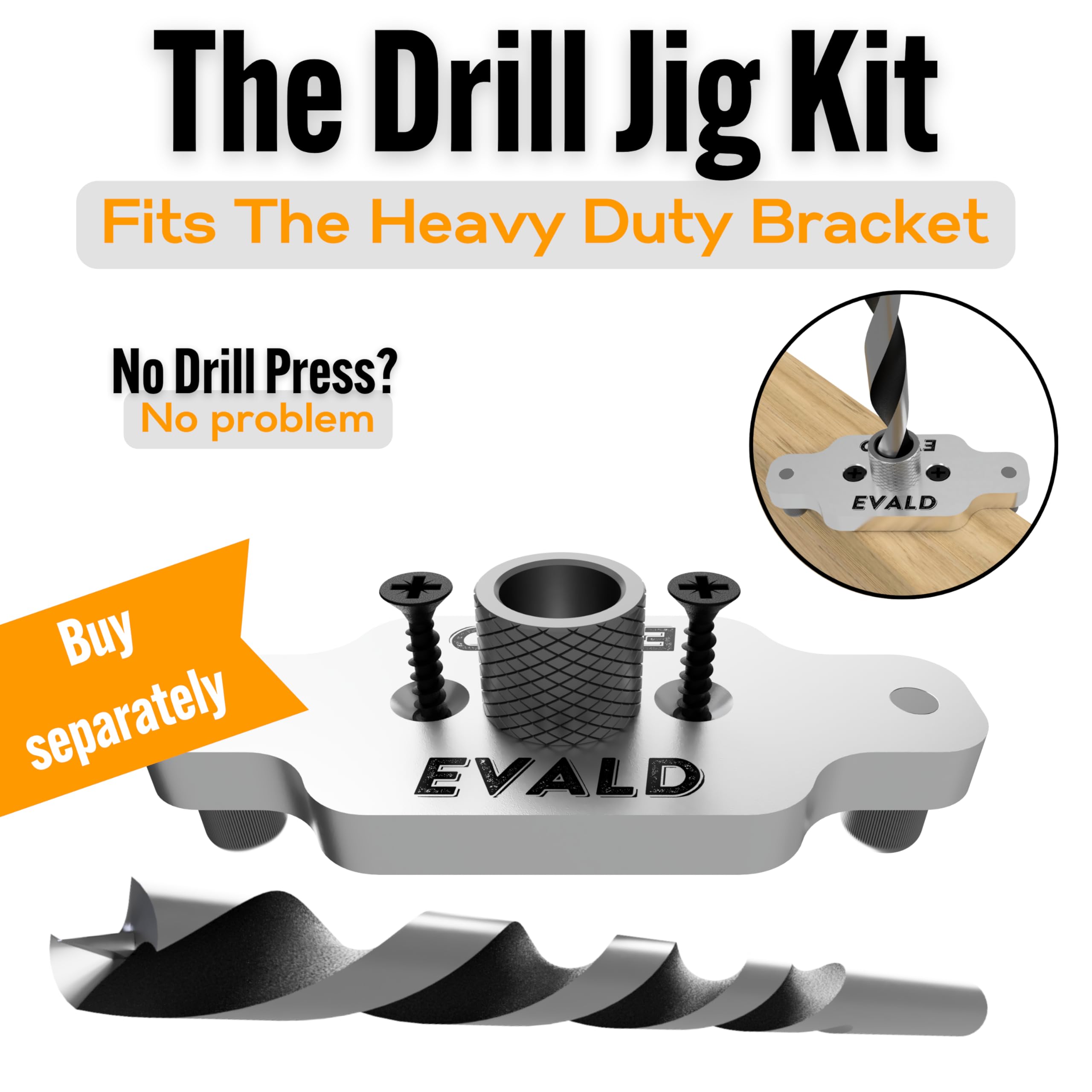 Heavy Duty Floating Shelf Bracket 6-Inch - Invisible Shelf Support with Anchors - Sturdy Mantel Mount for Home Office Decor - Fireplace Shelf Hardware (4 Pack) - Perfect for Living Room, Bedroom & Kitchen Storage Organization