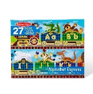 Alphabet Express Floor Puzzle - 27 Piece ABC Learning Puzzle for Kids, Educational Toy for Toddlers & Preschoolers - Perfect for Classroom, Playroom & Home Learning Activities