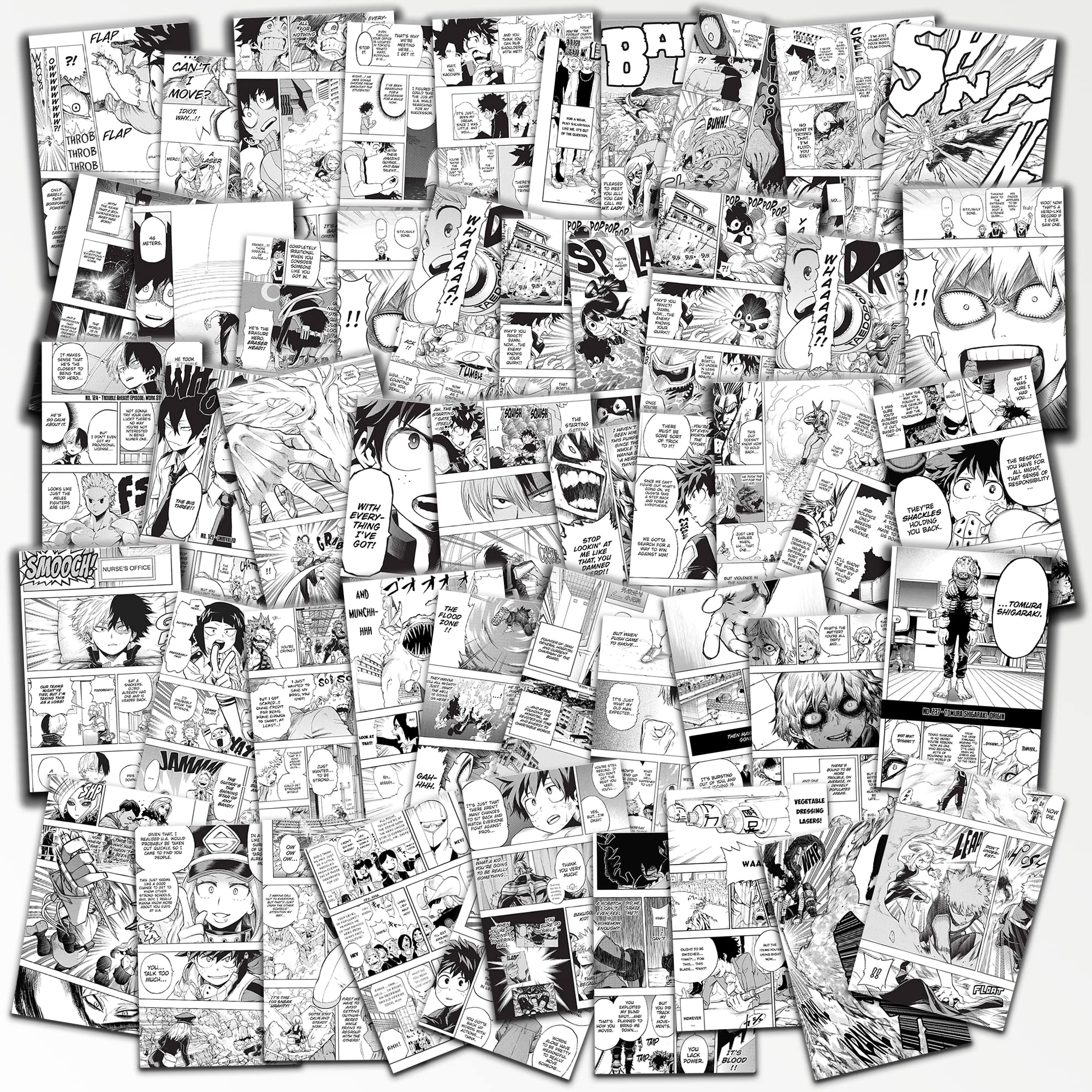 144pcs Anime Wall Art Prints - Manga Poster Collage Kit for Room Decor, Dorm Aesthetic & Teen Girl Bedroom | Perfect for Anime Fans, Gift Ideas & Japanese Pop Culture Enthusiasts