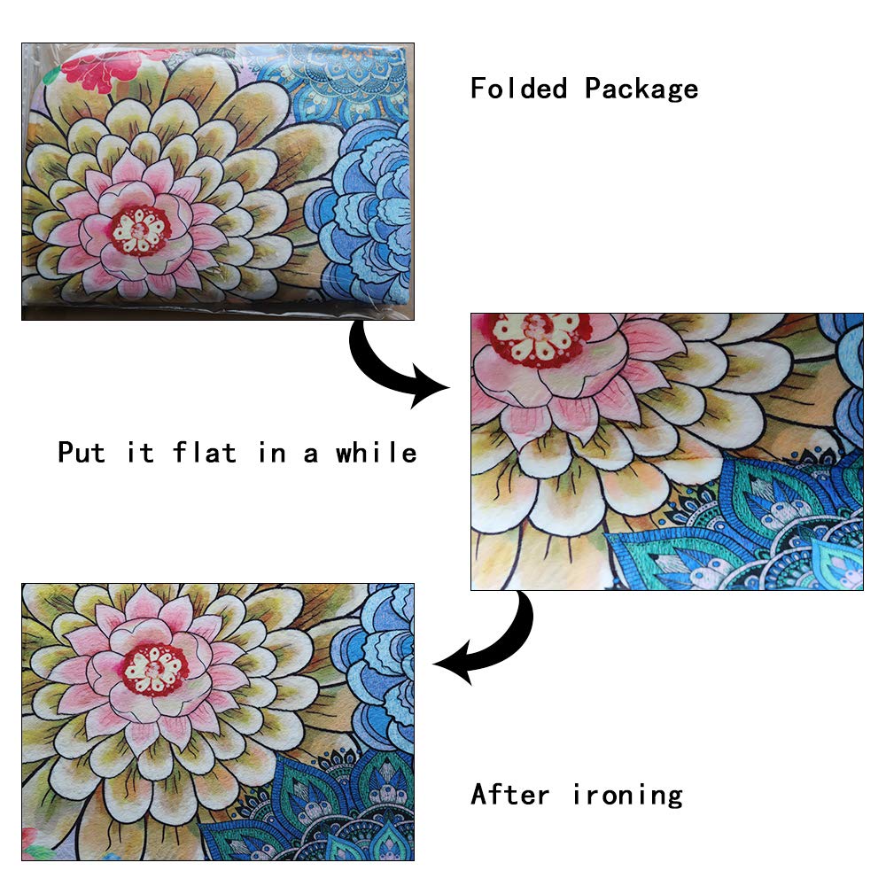 Premium Sunflower Bath Rug - Ultra Absorbent Memory Foam Bath Mat with Non-Slip Backing, Black & Yellow Summer Flower Design, 29.5