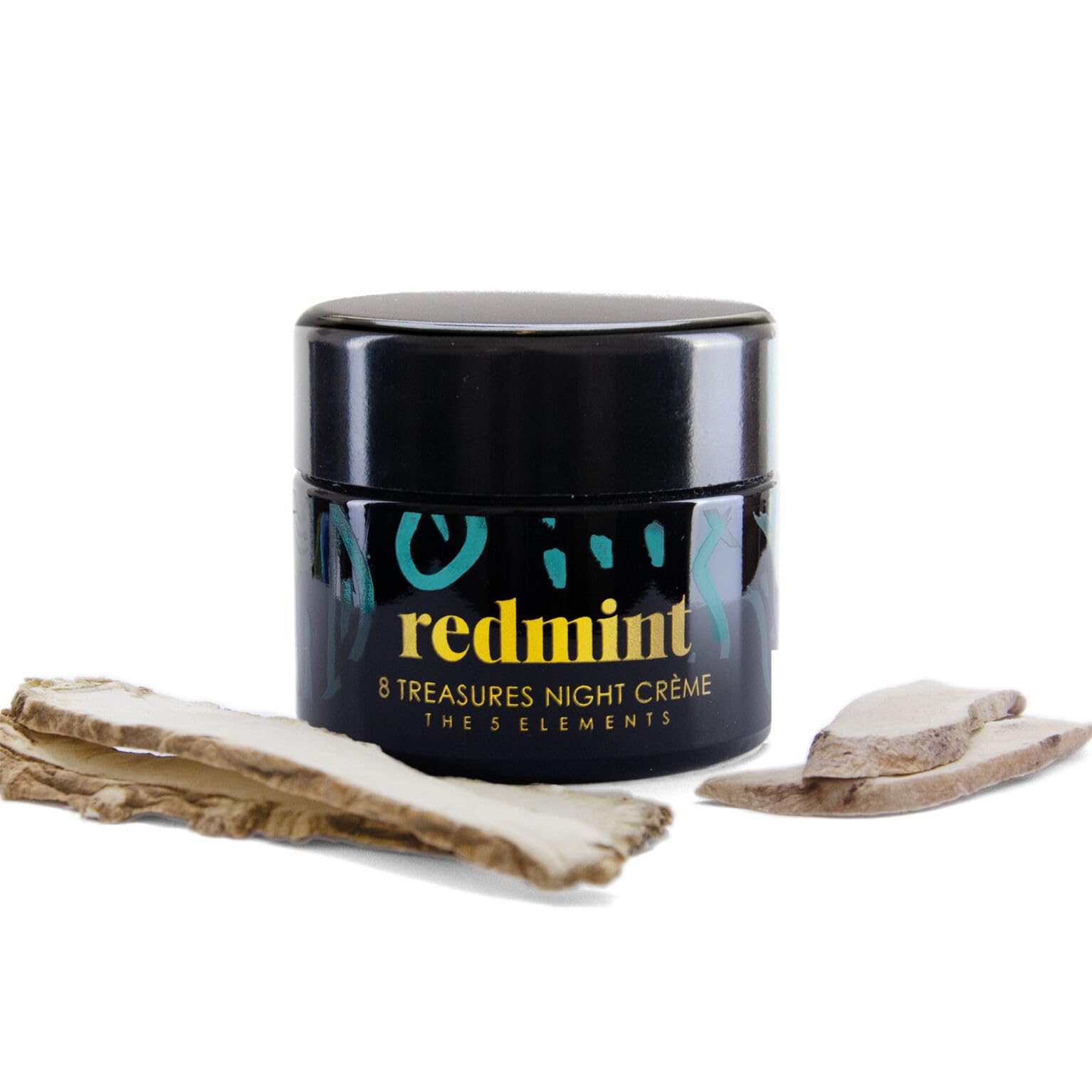 Redmint Night Cream - Hydrating & Reviving Overnight Face Moisturizer with Ancient TCM Wisdom | For Radiant, Healthy-Looking Skin | All Skin Types | 30ml | Perfect for Nighttime Skincare Routine & Anti-Aging Care