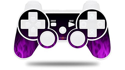 Fire Purple PS3 Controller Skin - WraptorSkinz Decal (Controller Not Included) for Gaming & Protection