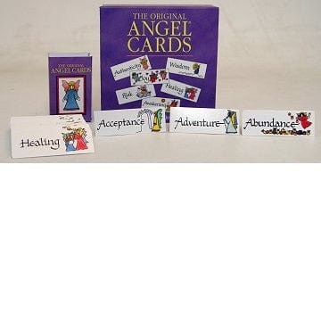 Angel Cards Deck & Book Set - Divine Guidance & Spiritual Healing for Meditation, Prayer & Self-Discovery