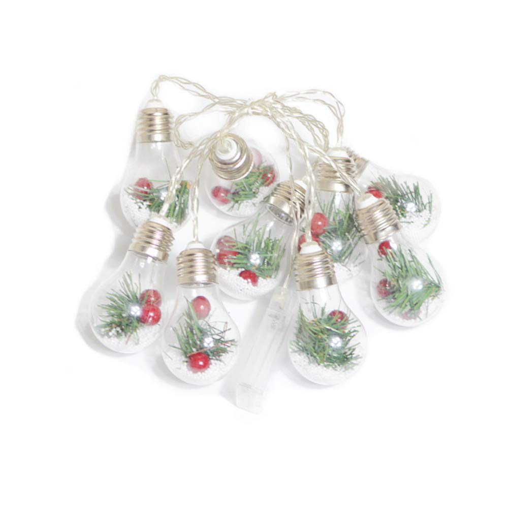 Energy-Efficient LED Christmas String Lights - 5FT Indoor/Outdoor Decorative Lighting for Holiday Parties, Kids' Room & Restaurant Decor | Waterproof Curtain Lights for Christmas Tree, Window & Patio Decorations