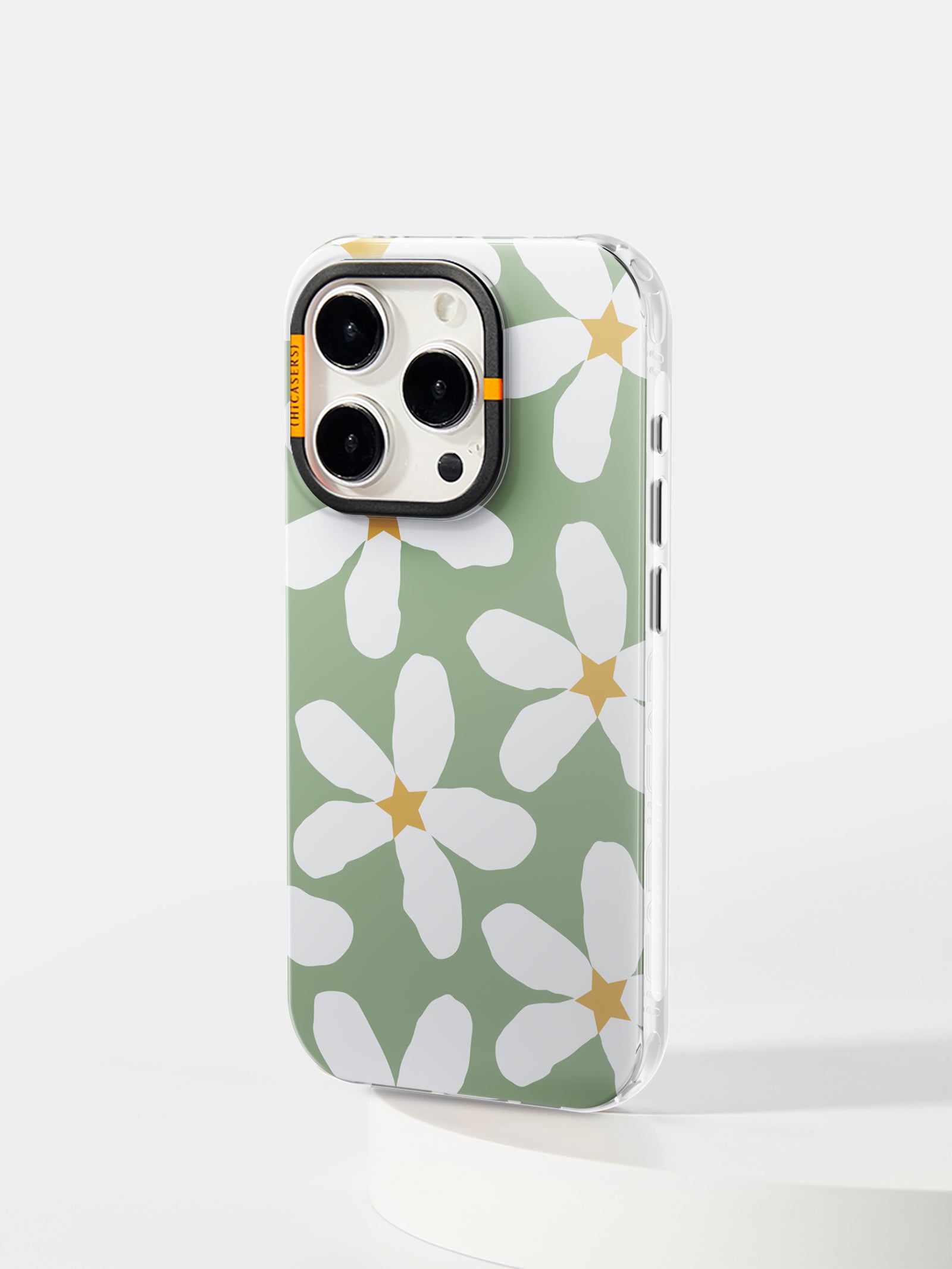 Starry Blossom Phone Case - Matcha Green Aesthetic Design for iPhone & Samsung | Perfect for Spring, Nature Lovers & Kawaii Style Accessories