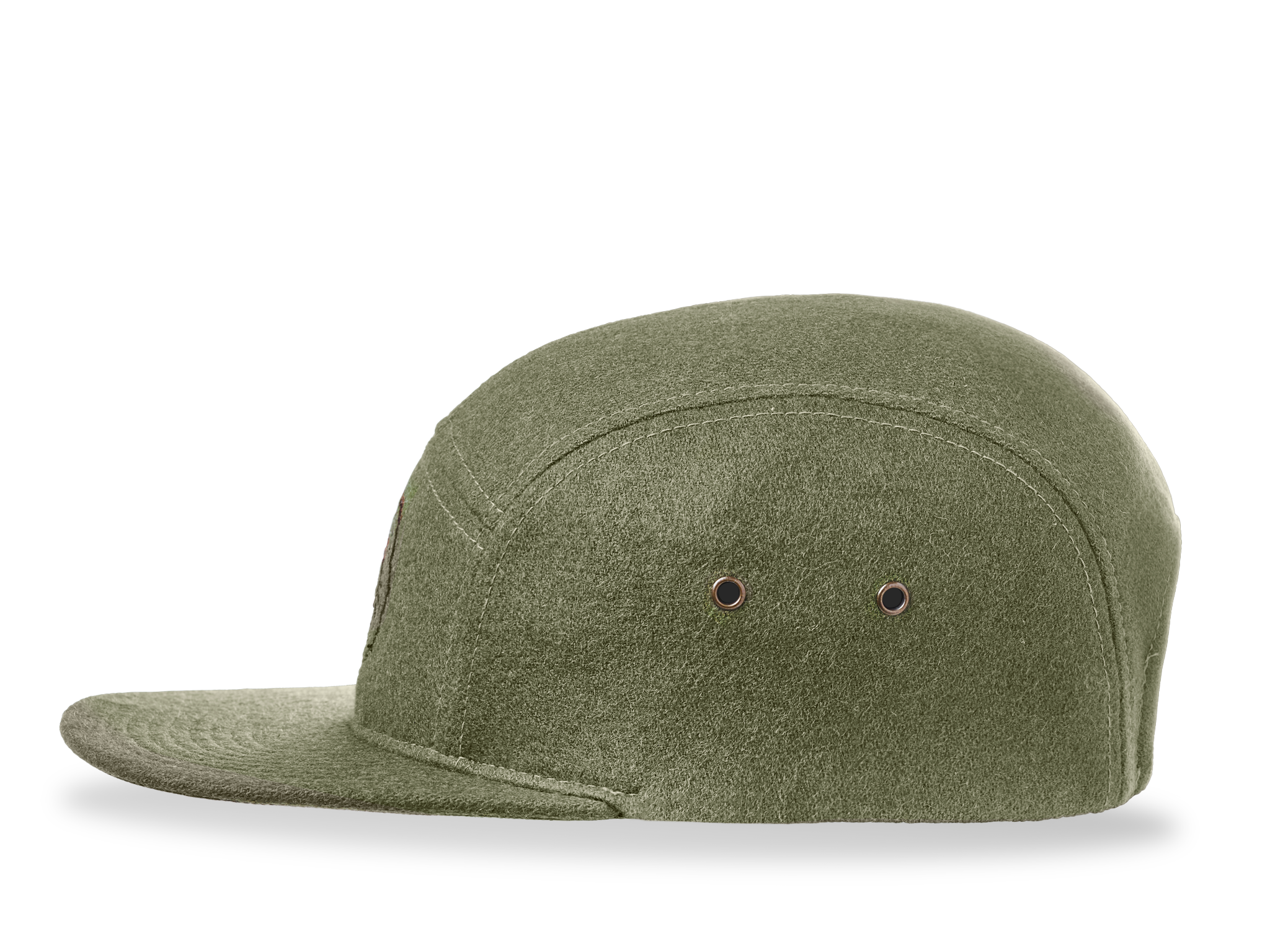 Woolio 5 Panel Cap - Premium Wool Baseball Hat for Men & Women - Trendy Casual & Outdoor Wear for Hiking, Travel, and Street Style