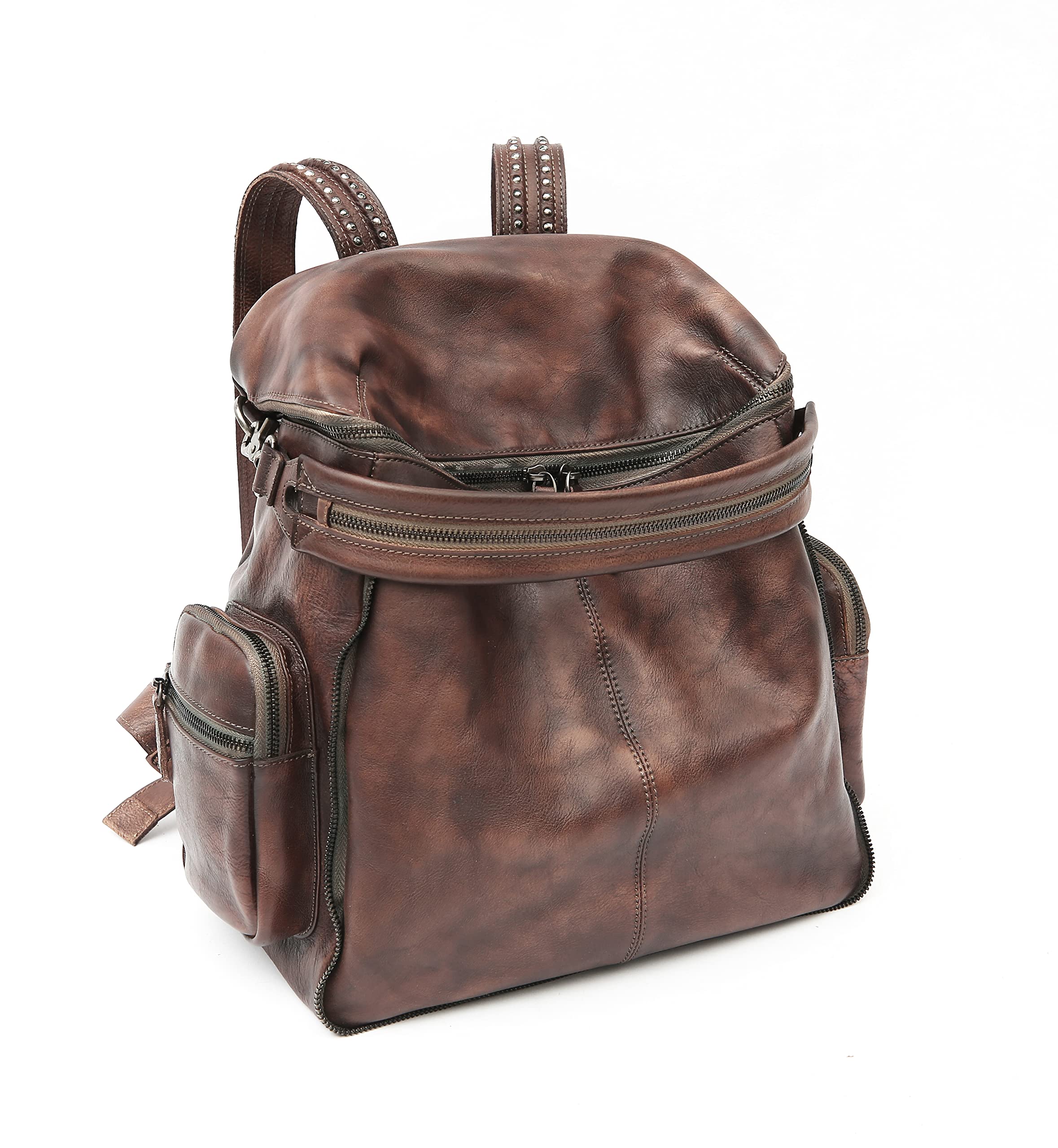 Stylish Convertible Leather Backpack Purse for Women & Men - Large Capacity Travel Bag, Anti-Theft Waterproof Design - Perfect for Work, School & Outdoor Adventures