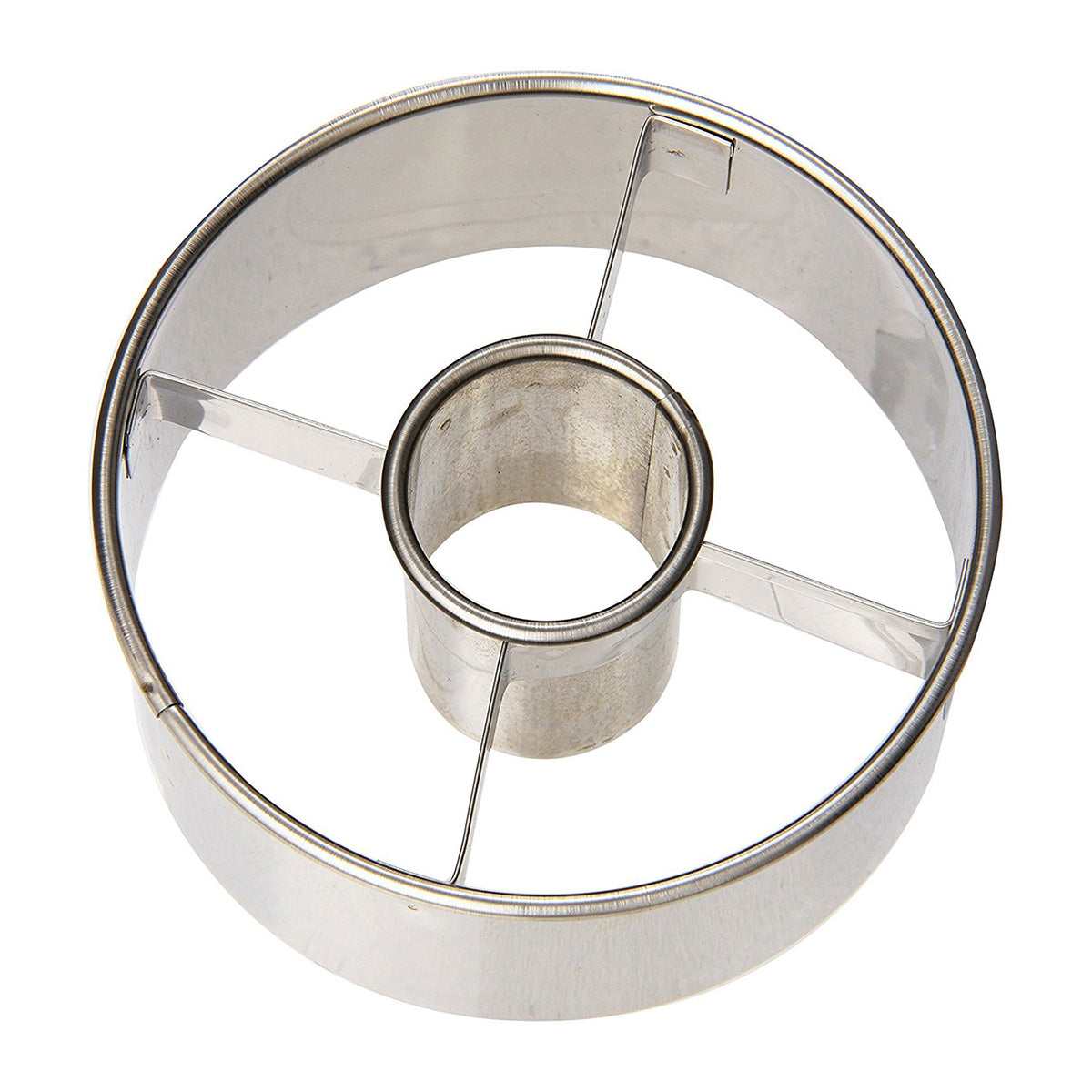 Ateco 14423 Large 3.1/2 Inch Donut Cutter - Professional Baking Tool for Homemade Donuts, Pastries & Cookies | Perfect for Bakeries, Home Kitchens & DIY Desserts