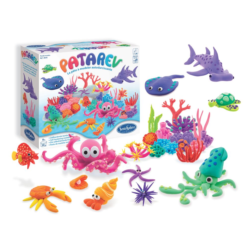 Patarev Coral Reef Air Drying Clay Kit - DIY Modeling Clay for Kids & Adults - Perfect for Arts & Crafts, School Projects, and Home Decor