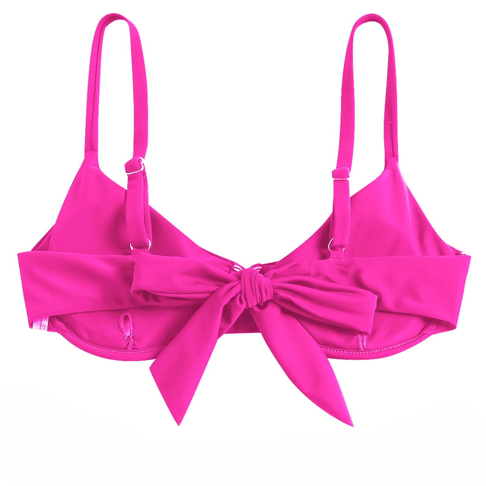 ZAFUL Women's Twist Front Bikini Top - Underwire Swimwear for Beach & Pool