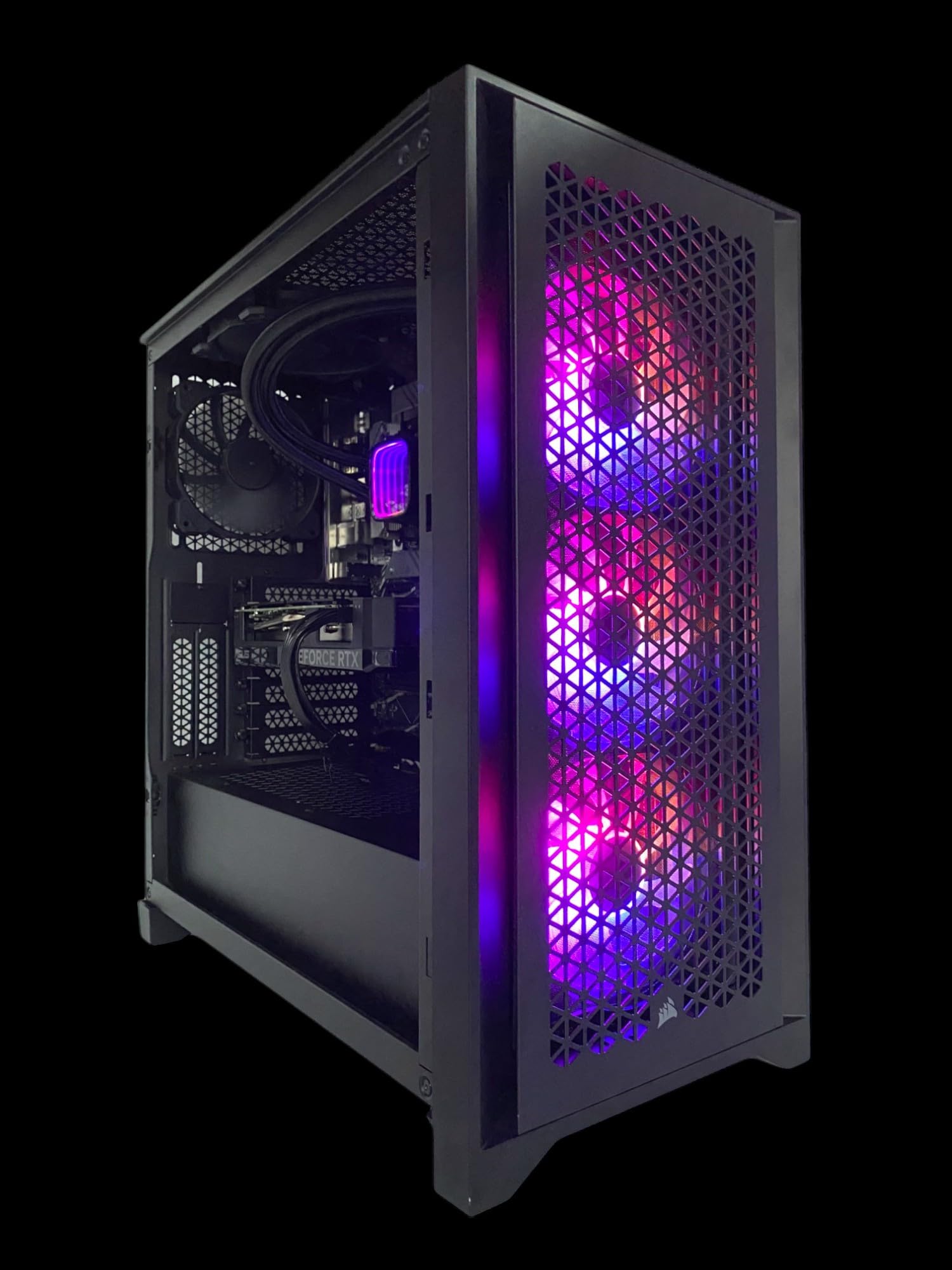 TechCraft AMD Gaming PC - 4000D Case, Ryzen 7 7800X3D Processor, B650-Plus TUF Gaming Motherboard, RX 7900 GRE 16GB GPU, 32GB DDR5 RAM - Ultimate Gaming & Streaming Setup for 4K Gaming, VR & Content Creation