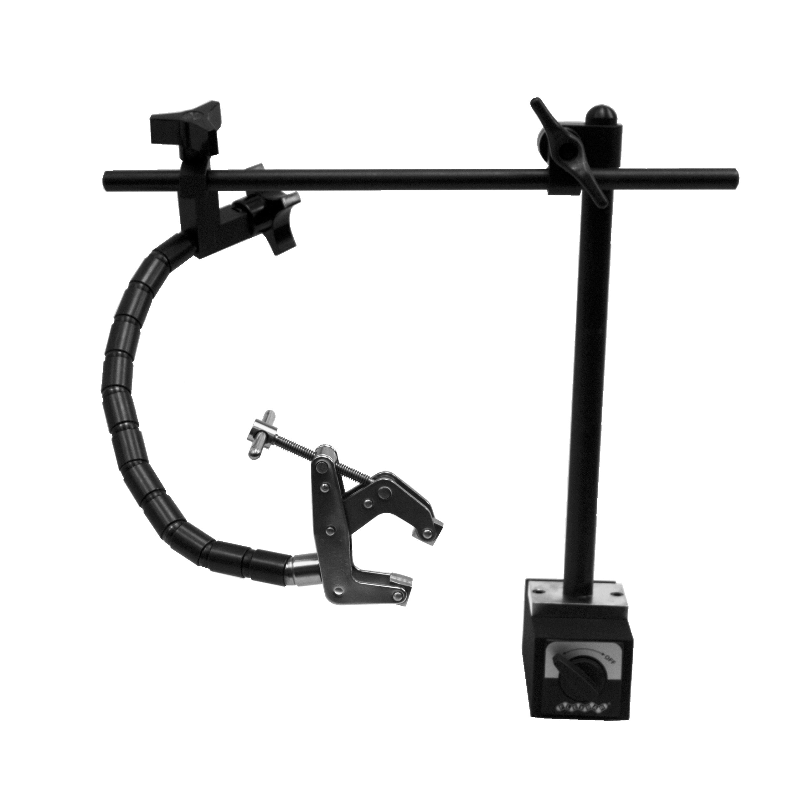 Long Reach Jumbo Flexbar® Clamp with 2 Kant Twist Clamps - Heavy Duty Woodworking & Metalworking Tool for Precision Clamping in DIY Projects