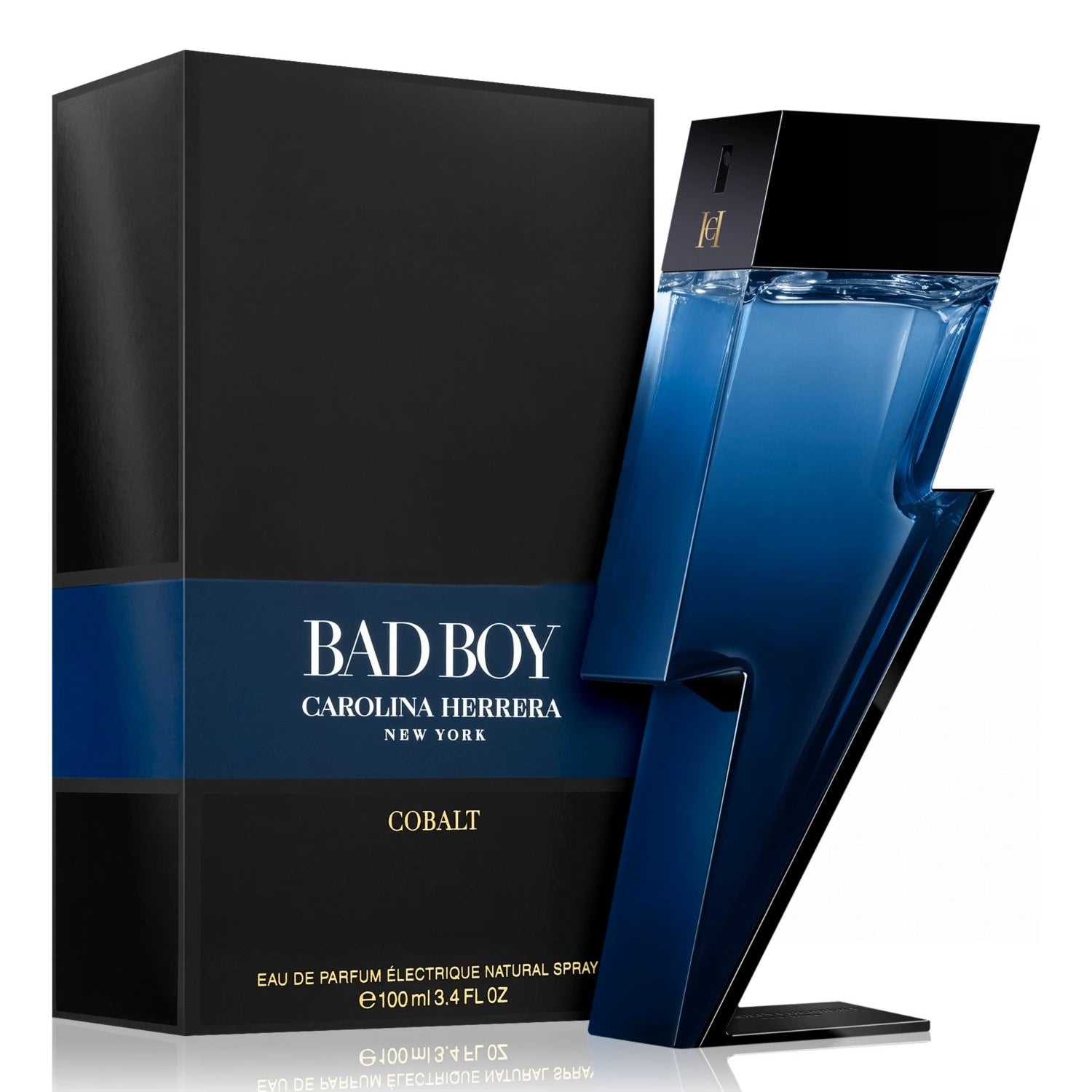 Bad Boy Cobalt 5.0 oz Eau de Parfum for Men - Fresh & Masculine Cologne for Date Night, Work & Special Occasions