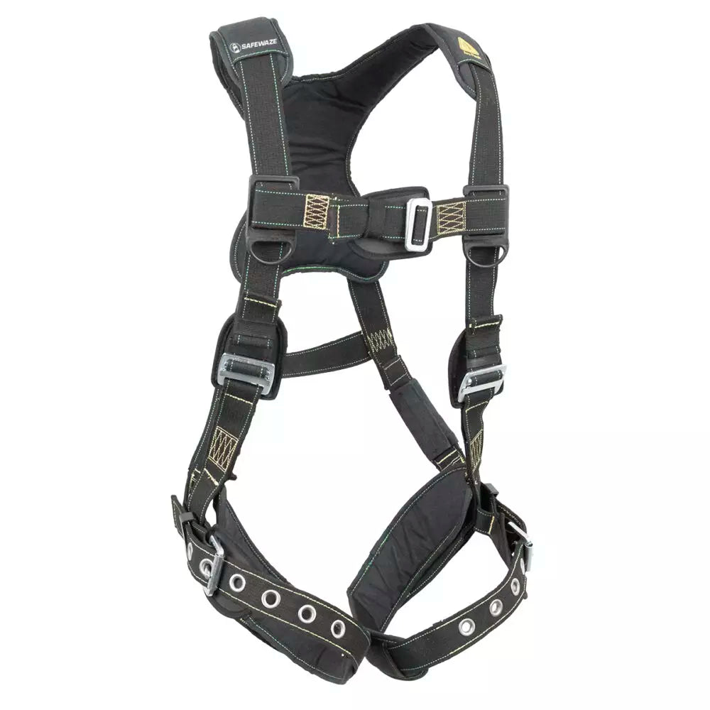 Arc Flash Full Body Harness with 1D Rating, MB Chest & TB Legs - OSHA Compliant Safety Gear for Electrical Workers & Industrial Use