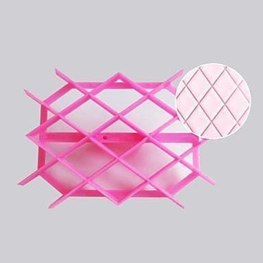 Diamond Square Embossing Stamp - Small Pattern Design for Scrapbooking, Card Making & DIY Crafts | Perfect for Paper Art, Invitations & Gift Wrapping