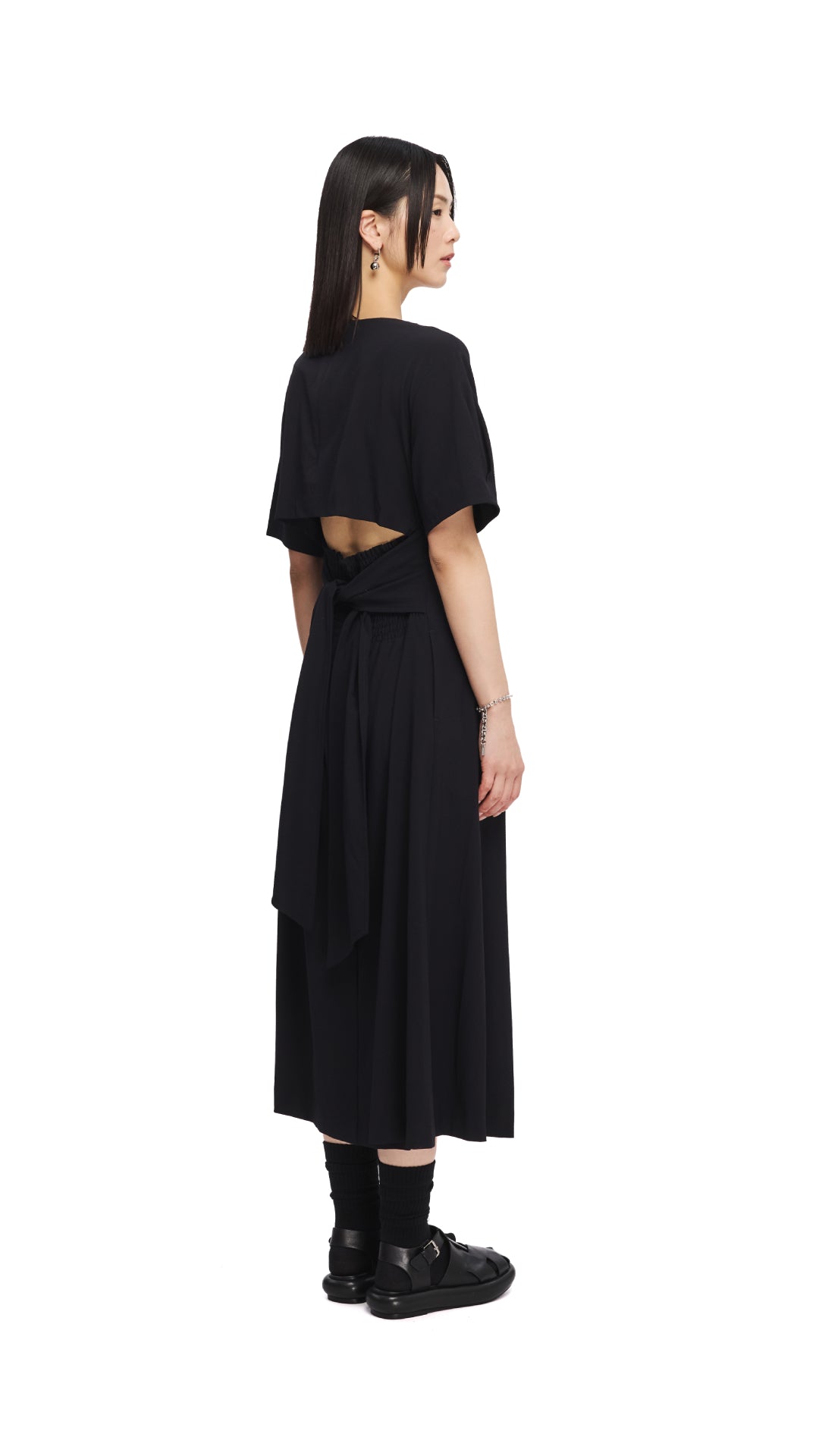 Elegant Back Ribbon Maxi Dress for Women - Flowy Long Summer Dress with Adjustable Straps - Perfect for Beach, Wedding & Special Occasions