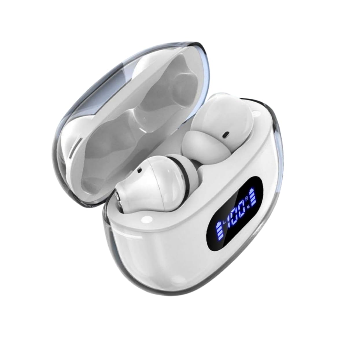 P1 PRO Wireless Earbuds - Bluetooth 5.0 Headphones with Clear Call Mic, IPX7 Waterproof, 30H Playtime, Comfort Fit for Running, Gym & Workout | Perfect for Sports, Commuting & Office Use
