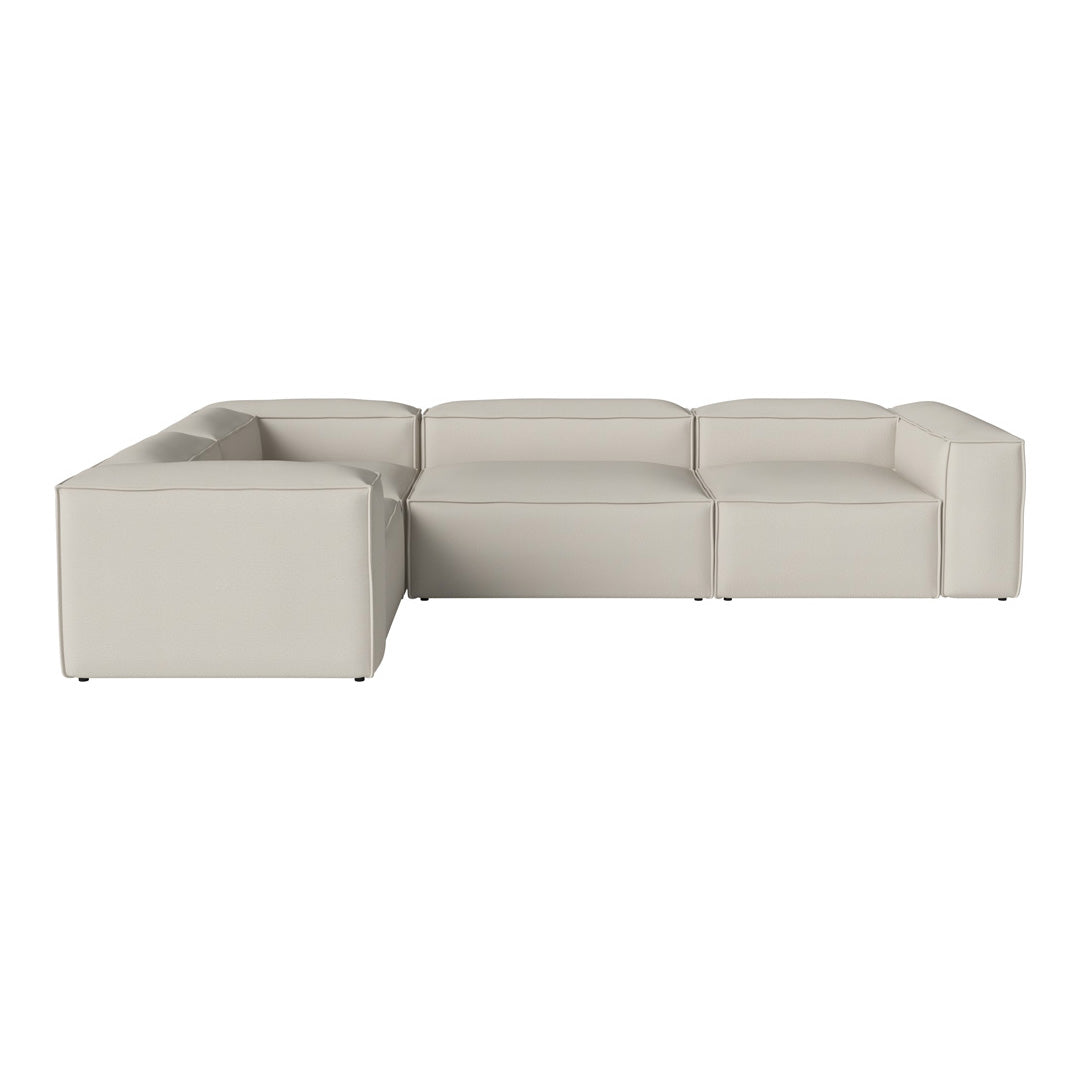 Cosima Corner Sofa - Modern L-Shaped Sectional Couch for Living Room, Home Theater & Lounge Spaces