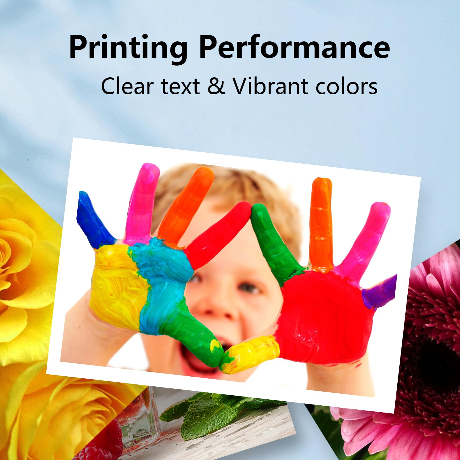 High Yield 67XL Ink Cartridges Combo Pack - Replacement for HP 67 Ink - Compatible with HP DeskJet 1255, 2732, 2752, 4140, 4152 Series Printers (1 Black, 1 Tri-Color) - Perfect for Home Office Printing, Documents & Photos