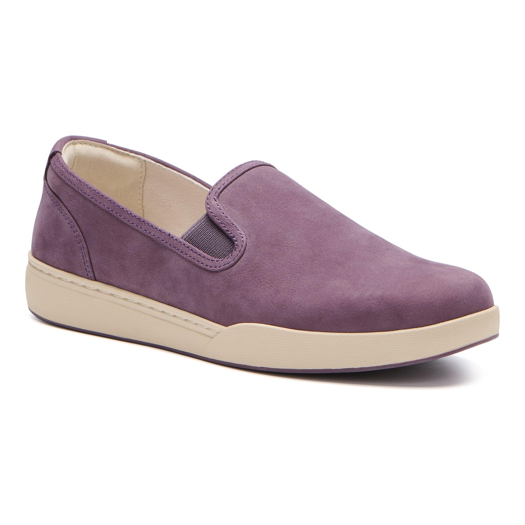 ABEO Encore Slip On Sneakers for Women - Comfortable Arch Support Walking Shoes with Orthotic Insoles | Perfect for Work, Travel & Everyday Wear