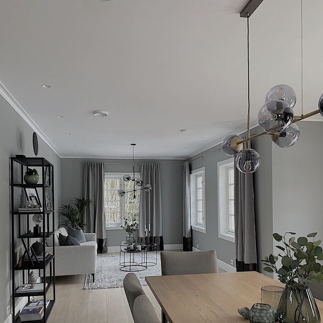 Modern Orb Chandeliers - Elegant Crystal Glass Ceiling Light Fixtures for Dining Room, Bedroom & Living Room Decor