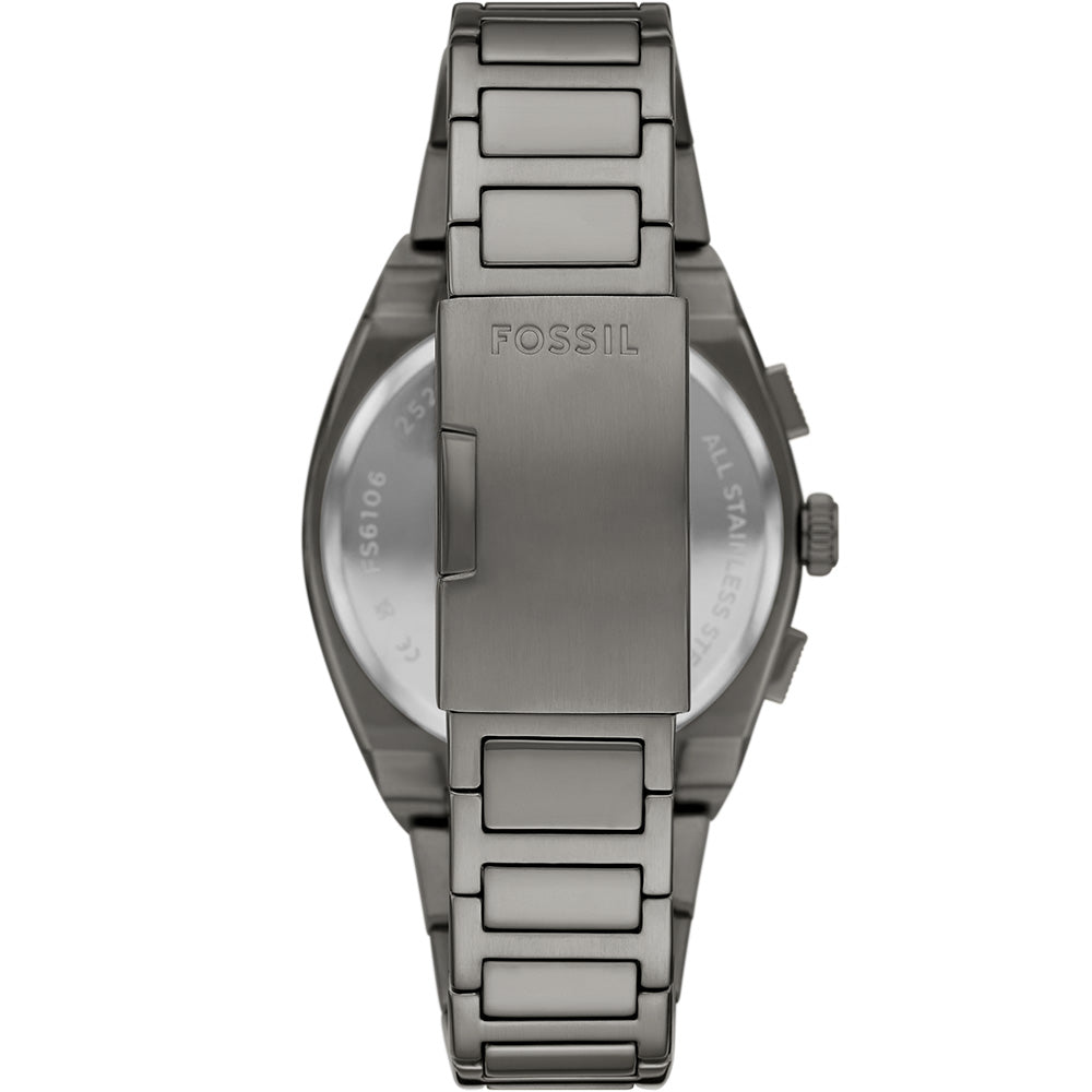 Fossil Everett FS6107 Men's Chronograph Watch - Stylish Analog Quartz Timepiece for Casual & Business Wear