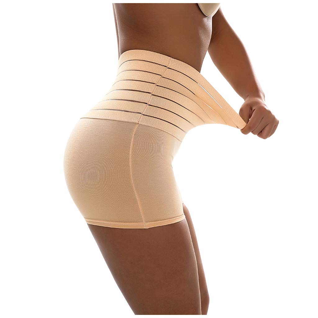 LISfsa High Waisted Body Shaper Shorts for Women - Cotton Shaping Underwear & Safety Pants - Slimming Shapewear for Tummy Control - Perfect for Workouts, Daily Wear & Special Occasions