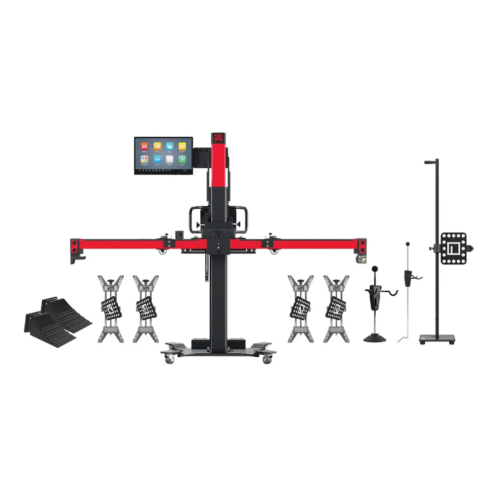 Autel IA1900AST Wheel Alignment & Complete ADAS System Package with MSULTRA Tablet - Professional Vehicle Diagnostic Tool for Auto Shops & Mechanics