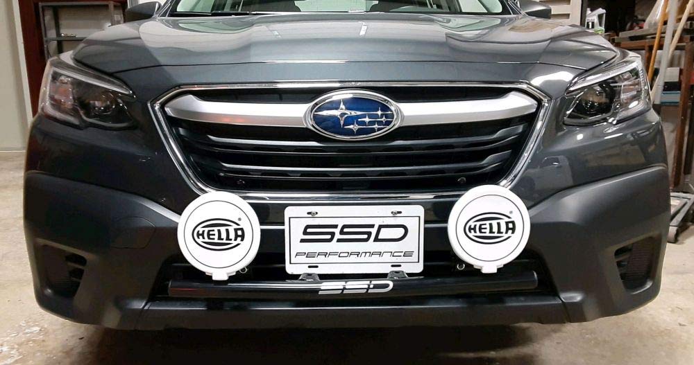2020 Subaru Outback XT Rally Light Bar - Universal Bull Bar & Nudge Bar with 4 Light Mounting Tabs | Durable Powder Coated Finish | Perfect for Off-Road Adventures & Night Driving