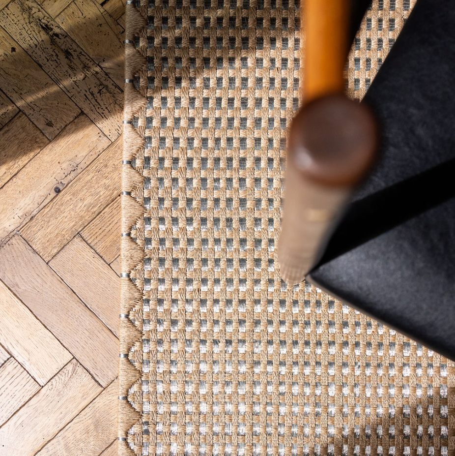 Premium Thick Non-Slip Rug - Stain & Sand Resistant - Perfect for Living Room, Bedroom, or Entryway Floor Protection