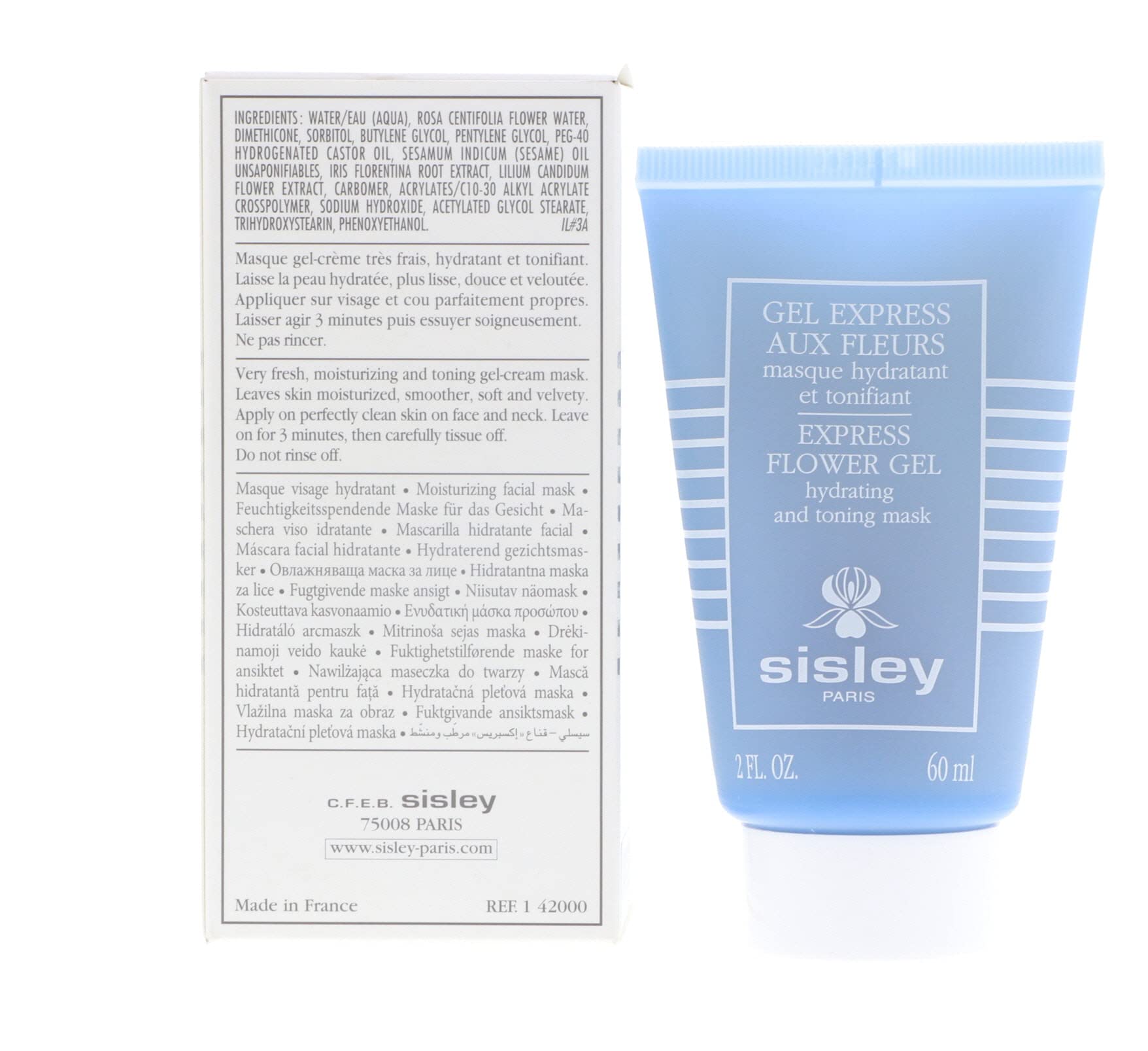 Express Flower Gel 60ml - Hydrating & Nourishing Face Moisturizer for Dry Skin | Perfect for Daily Skincare Routine & Night Care