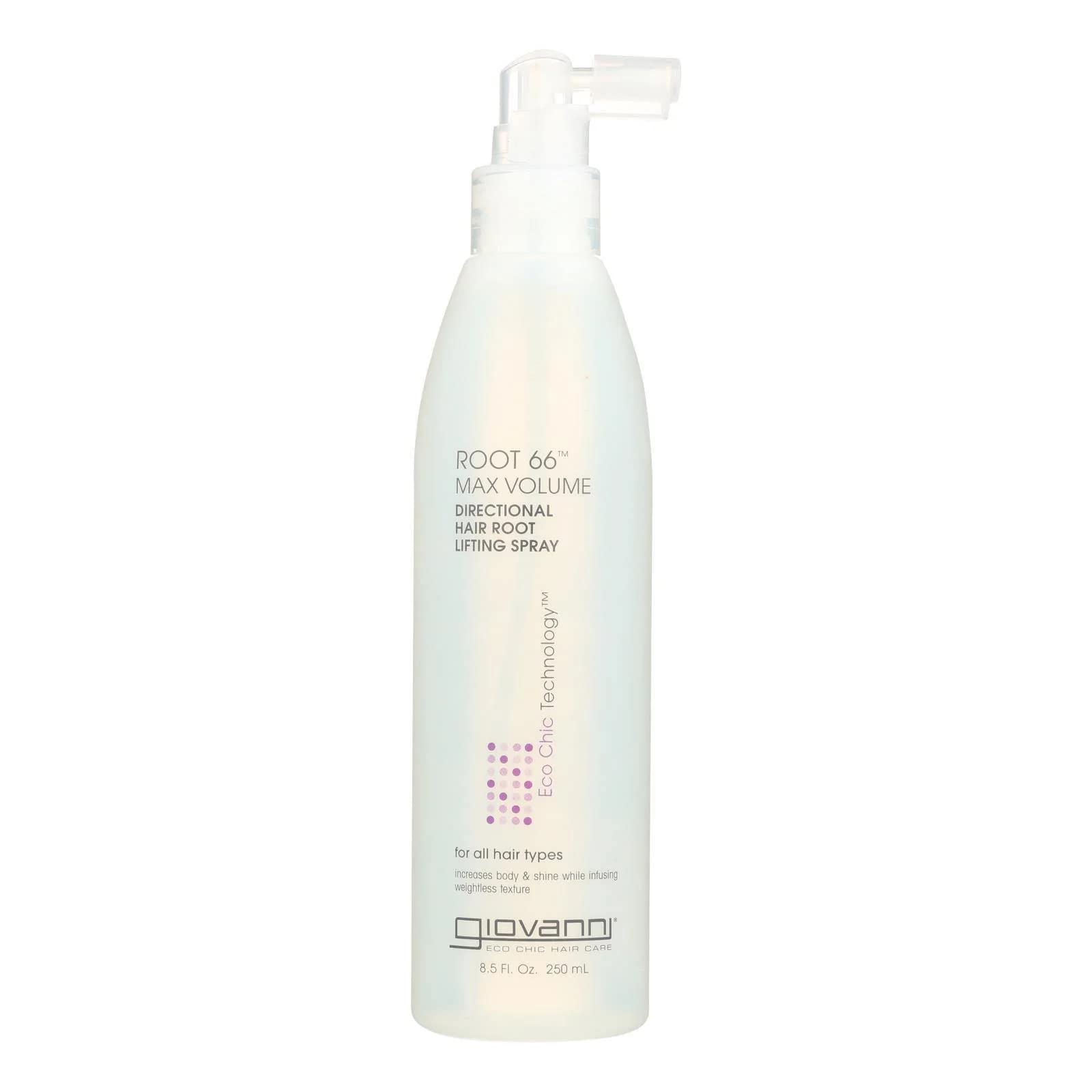 Giovanni Root 66 Maximum Hold Root Lifting Spray for Fine Hair - 8.5 oz Volumizing Hair Styling Product - Perfect for Daily Use, Special Occasions & Salon-Quality Styling at Home