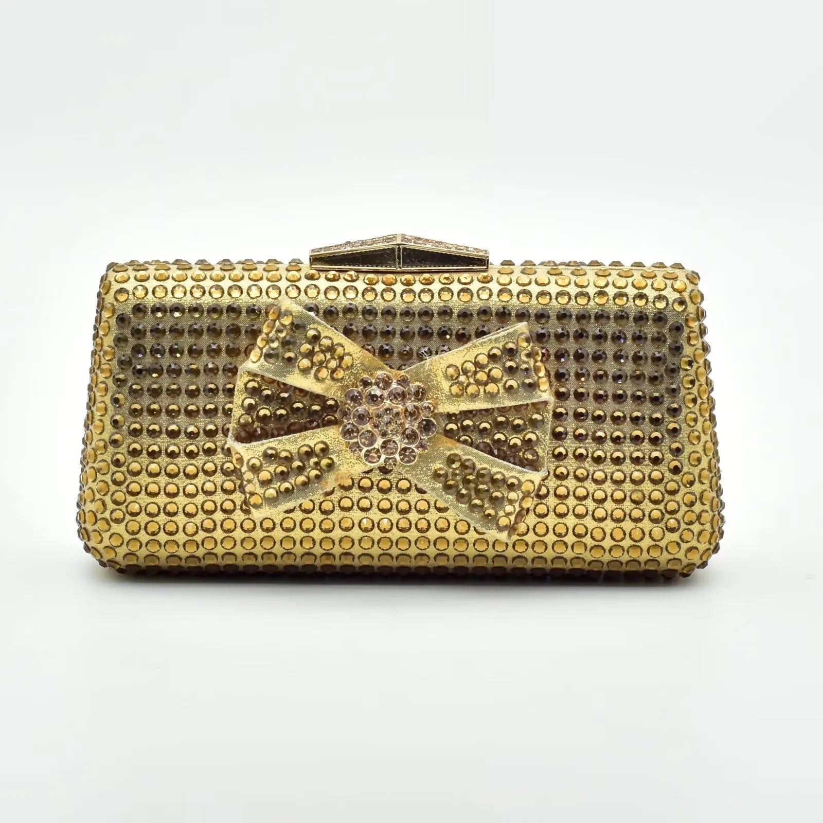 Luxury Designer Evening Clutch Bag - Shiny Crystal Party Purse for Women, Elegant Shoulder Handbag for Banquet, Wedding & Special Occasions