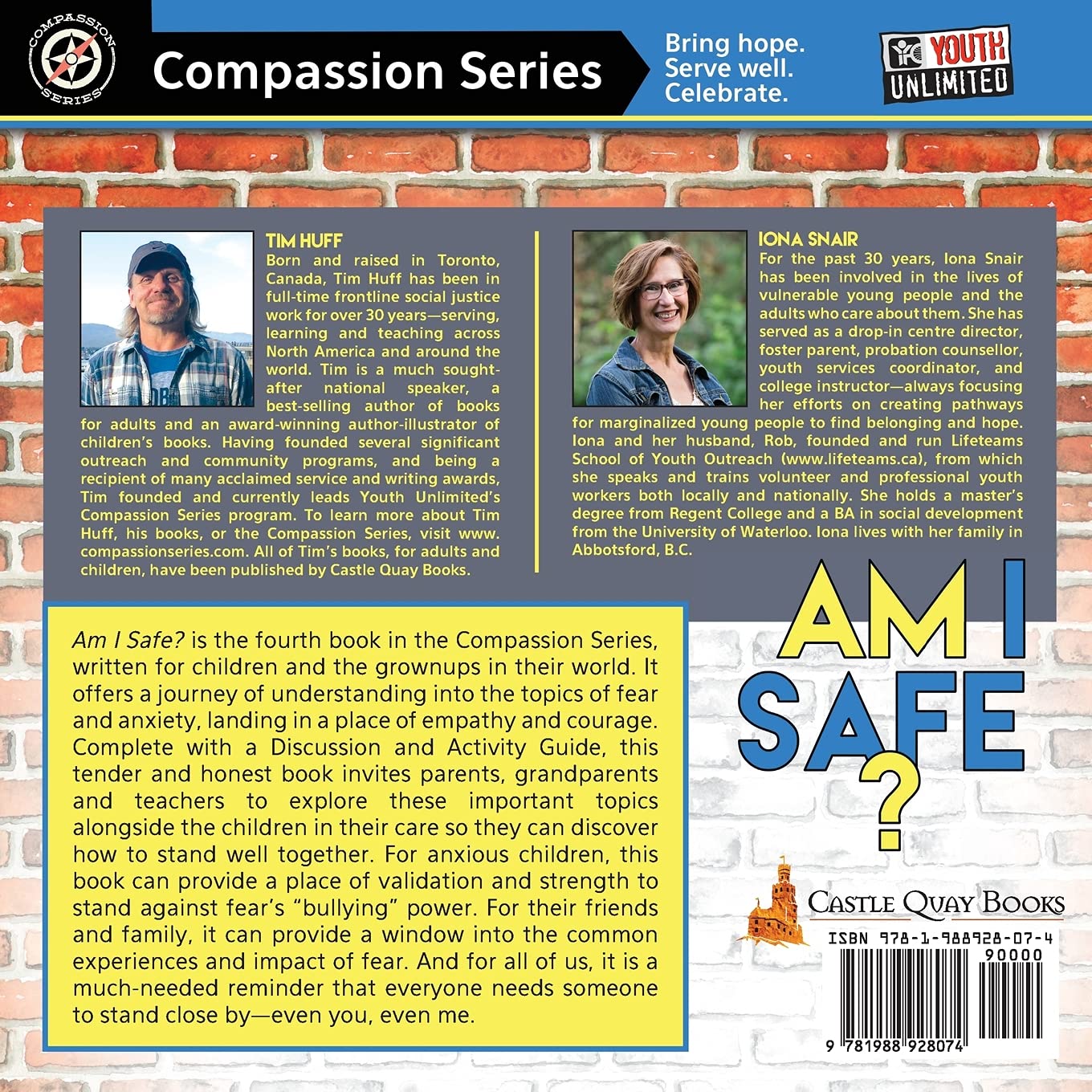 Am I Safe? A Children's Book on Exploring Fear and Anxiety | Compassion Series | Help Kids Cope with Worries at Home & School