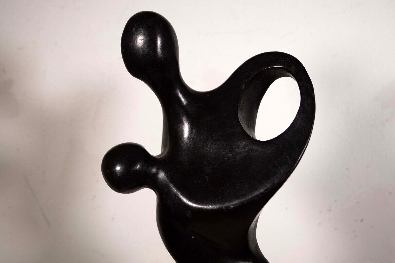 Handcrafted Ironwood Postmodern Dancing Couple Sculpture - Solid Wood Carved Art Piece for Home Décor, Wedding Gift & Romantic Anniversary Present