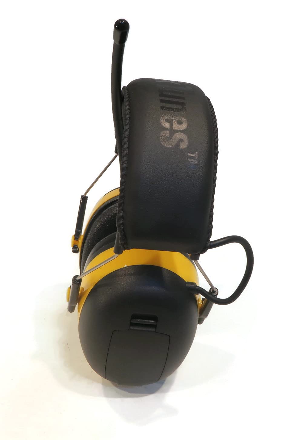 3M WorkTunes Digital AM/FM MP3 Hearing Protection Headphones with Radio - Yellow - Noise Cancelling Earmuffs for Construction, Woodworking & DIY Projects