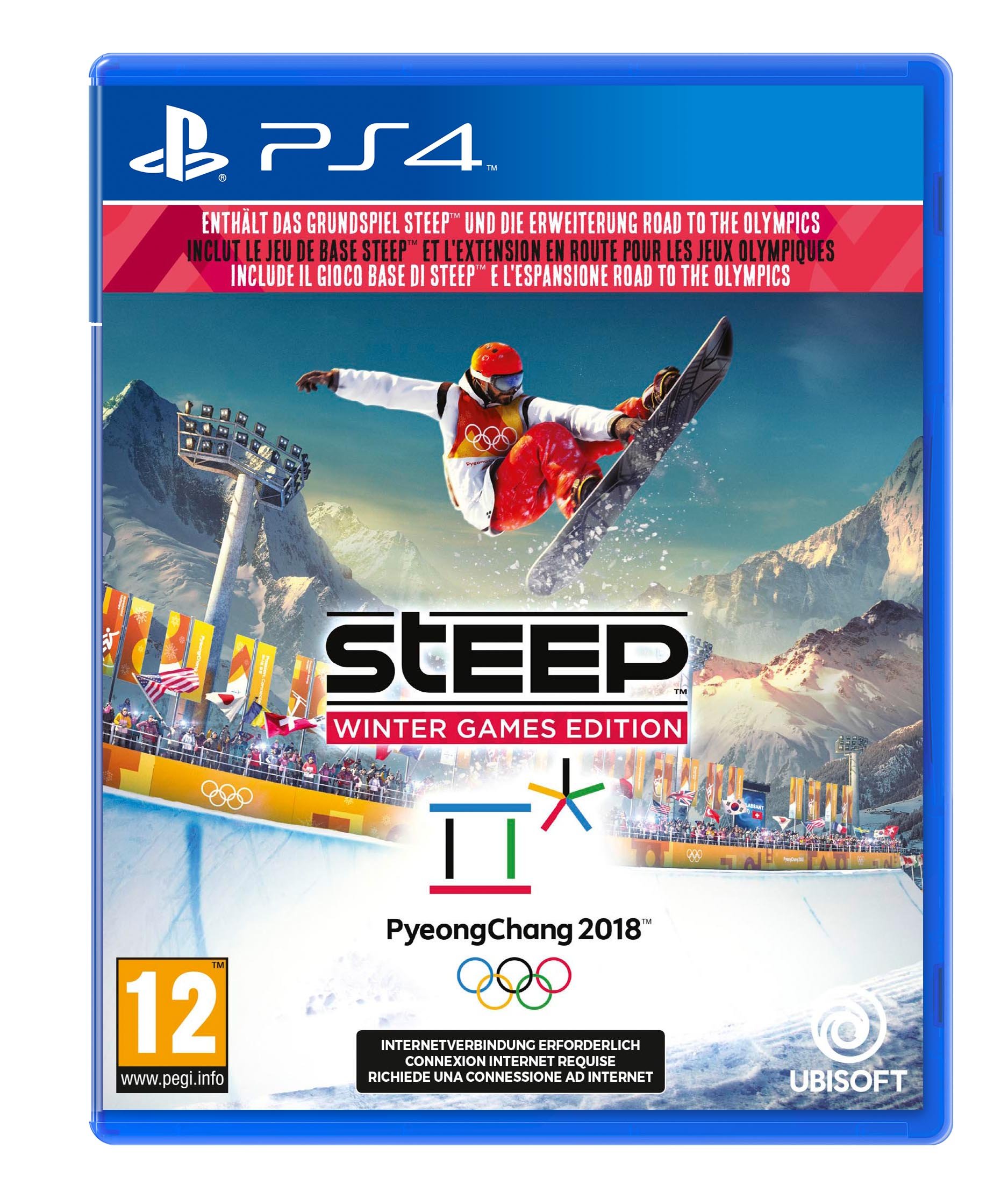 Steep - Winter Games Edition for PlayStation 4 | Extreme Snowboarding & Skiing Game | Perfect for Winter Sports Fans & Adventure Gamers