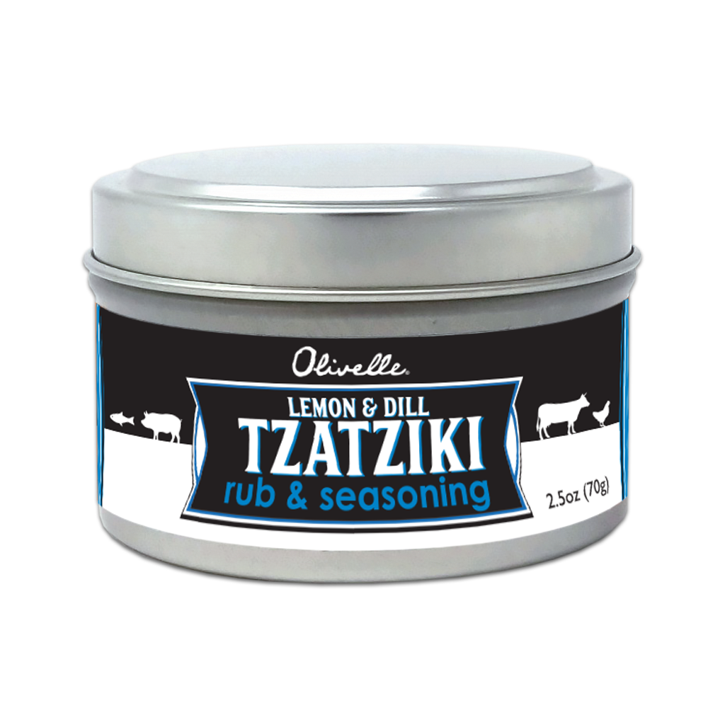 Tzatziki Rub & Seasoning - Authentic Greek Spice Blend for Meats, Salads & Dips | Perfect for Grilling, Mediterranean Cooking & Party Platters